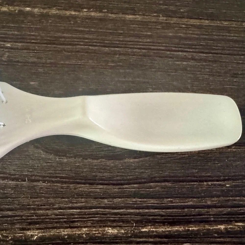 Vintage Estee Lauder Hair Brush White Plastic Ball Tipped Travel Size Small New